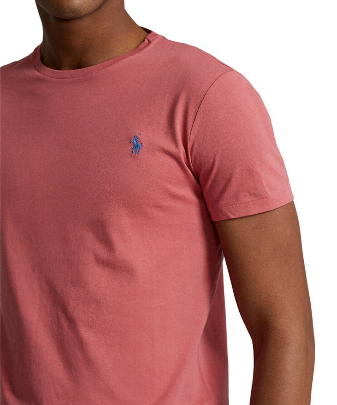 Polo Ralph Lauren Classic Fit Men's Jersey Crew Neck T-Shirt Berry S MSRP 55