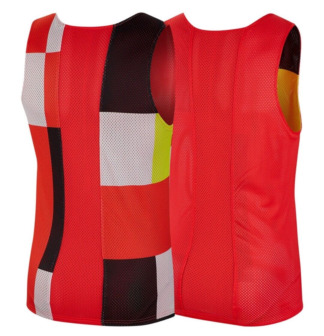 New Nike Men's Dry Reversible Block Mesh Training Large Tank Top CJ4744 644 NWT