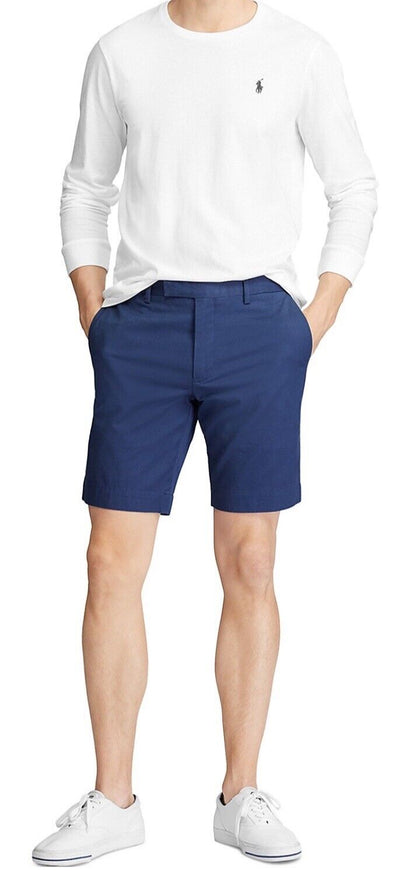 Polo Ralph Lauren Men's Stretch Slim Fit 9" Inseam Short Navy Size 40 MSRP $98
