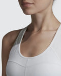 Adidas by Stella Mccartney Women's Essentials Mesh Back Sports Bra White XS $60