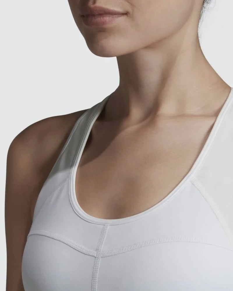 Adidas by Stella Mccartney Women's Essentials Mesh Back Sports Bra White XS $60