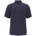 PGA TOUR Men's Birdseye Textured Polo Performance Golf Shirt Peacoat NWT