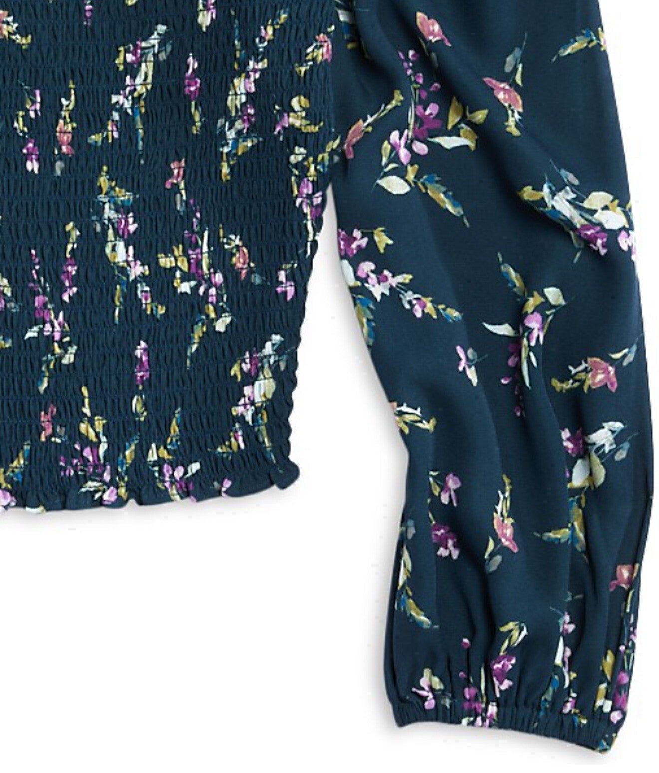 Aqua Girls Floral Printed Top Big Kid 100% Exclusive Shirt Color Green New