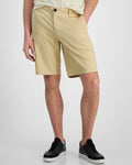 A|X Armani Exchange Men's Regular-Fit Stretch 9" Bermuda Shorts Safari Beige 38