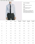 Calvin Klein Men's Slim Fit Non Iron Stretch Steel + Dress Shirt French Blue M