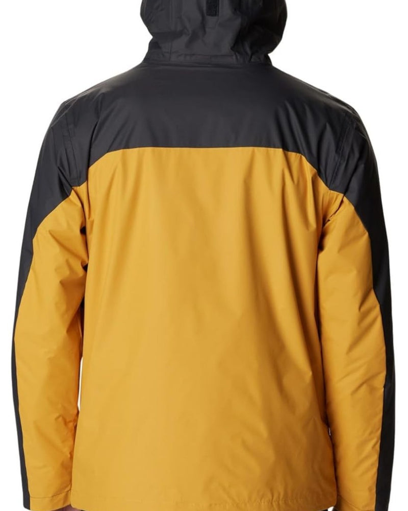 Columbia Men's Tunnel Falls II 3 in 1 Interchange Jacket Yellow/Black Large NWT
