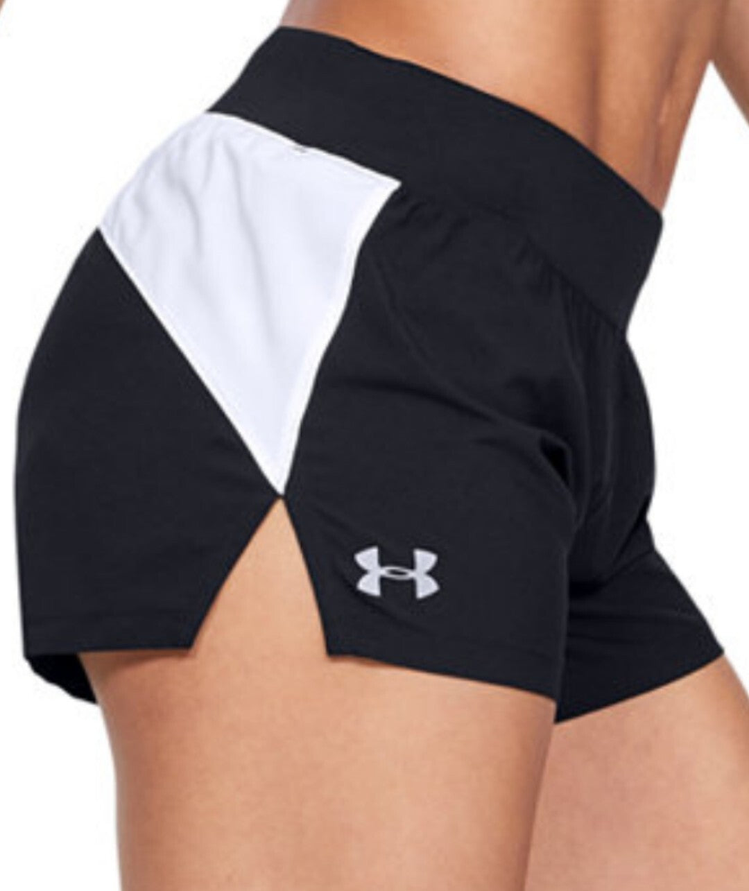 Under Armour Women's Launch Go All Day Shorts Size Large Color Black New