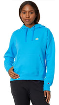 Champion Women's Powerblend Fleece Sweatshirt Hoodie Size XS Palatinate Blue New