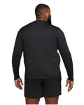 Nike Men's Element Dri-FIT Running Long Sleeve Crewneck Top UPF 40 T-Shirt Black