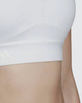 Adidas by Stella Mccartney Women's Essentials Mesh Back Sports Bra White XS $60