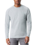 BASS OUTDOOR Men's Ribbed Basic Long Sleeve T-Shirt Quarry Medium MSRP $49