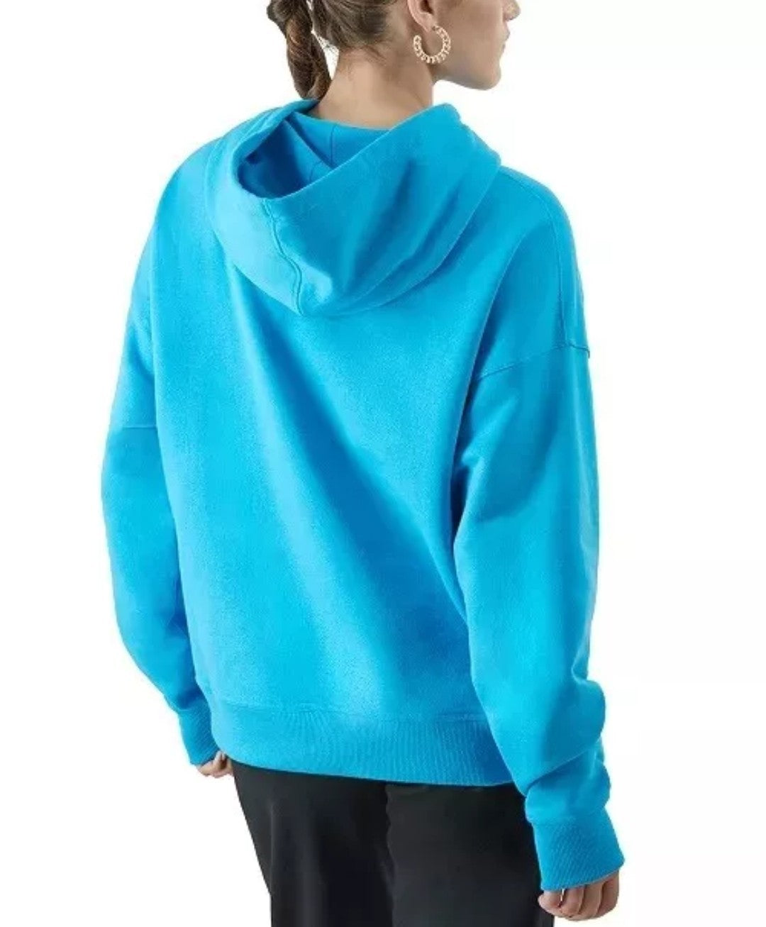 Champion Women's Powerblend Fleece Sweatshirt Hoodie Size XS Palatinate Blue New