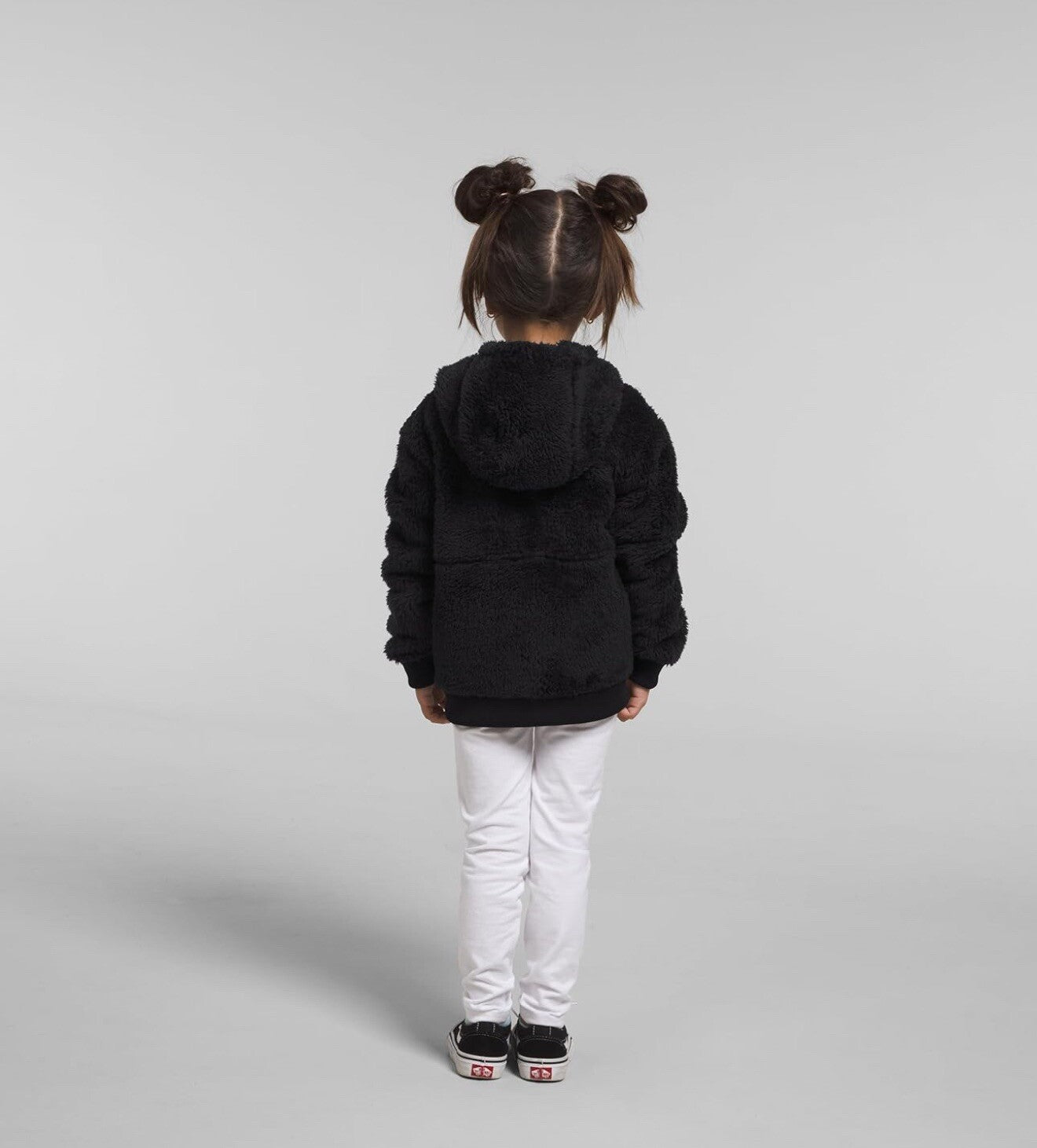 The North Face Unisex Suave Oso Full Zip Hoodie - Little Kid Color TNF Black New