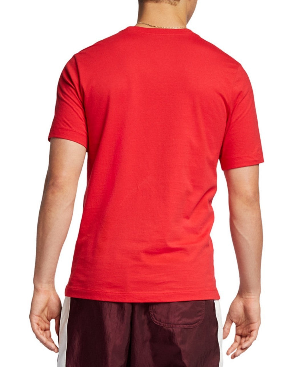 Nike Men's Sportswear Club Classic Fit Crewneck T-Shirt Color Red Size Small NWT