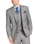 Lauren Ralph Lauren Mens Classic Fit Suit Jacket Sport Coat Blazer Light Grey 40