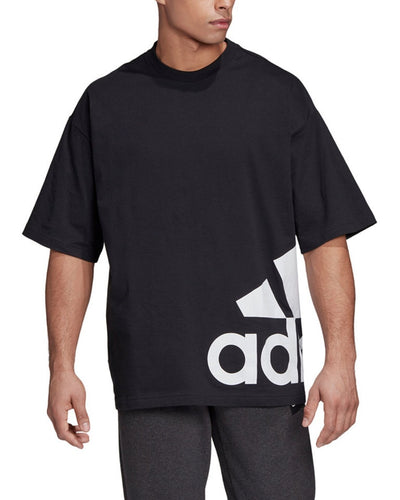 Adidas Men's Big Badge of Sport Boxy Tee T-Shirt Size Small Color Black NWT