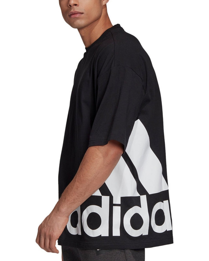 Adidas Men's Big Badge of Sport Boxy Tee T-Shirt Size Small Color Black NWT