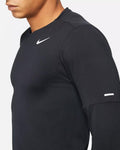 Nike Men's Element Dri-FIT Running Long Sleeve Crewneck Top UPF 40 T-Shirt Black