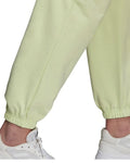 adidas mens Essentials Feelvivid Cotton Fleece Straight Leg Sweatpants 2XL Lime