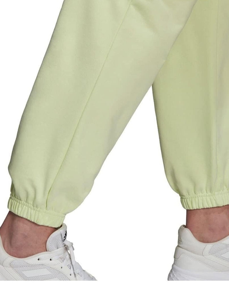 adidas mens Essentials Feelvivid Cotton Fleece Straight Leg Sweatpants 2XL Lime