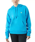 Champion Women's Powerblend Fleece Sweatshirt Hoodie Size XS Palatinate Blue New