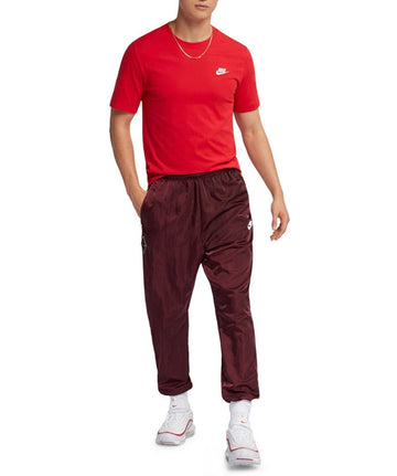 Nike Men's Sportswear Club Classic Fit Crewneck T-Shirt Color Red Size Small NWT