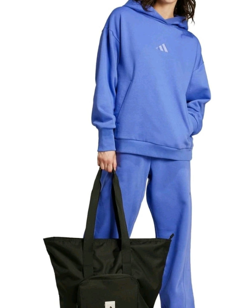 Adidas Women's All Season Boyfriend Fleece Embroidered Pullover Hoodie Large NWT