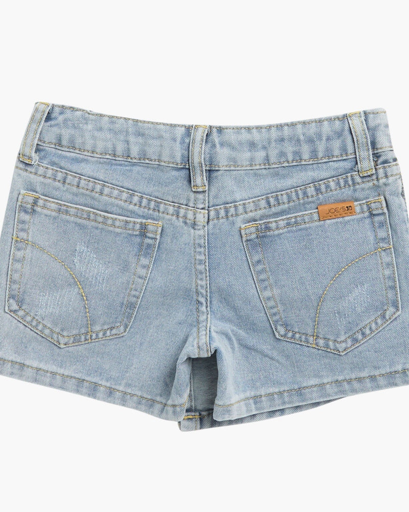 Joe's Jeans Big Girls Jolie Skort Dan Wash Distressed Five-Pocket Design Short