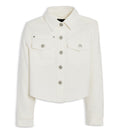 Joe’s jeans Girls Miya Shacket Cotton Blend Shirt Jacket Big Jacket White S (7)