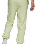 adidas mens Essentials Feelvivid Cotton Fleece Straight Leg Sweatpants 2XL Lime