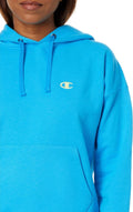 Champion Women's Powerblend Fleece Sweatshirt Hoodie Size XS Palatinate Blue New