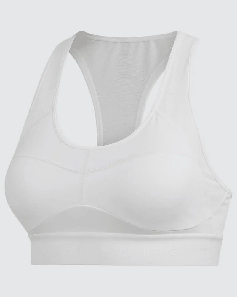 Adidas by Stella Mccartney Women's Essentials Mesh Back Sports Bra White XS $60