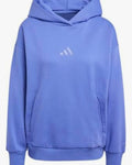 Adidas Women's All Season Boyfriend Fleece Embroidered Pullover Hoodie Large NWT