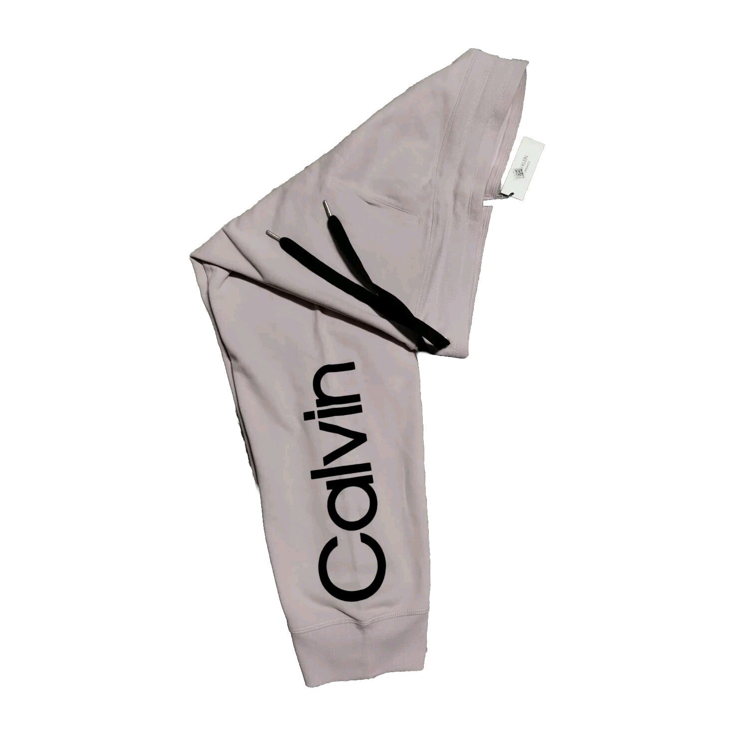 Calvin Klein Women's Flocked Logo Cozy Fleece Joggers Color Secret XXL NWT