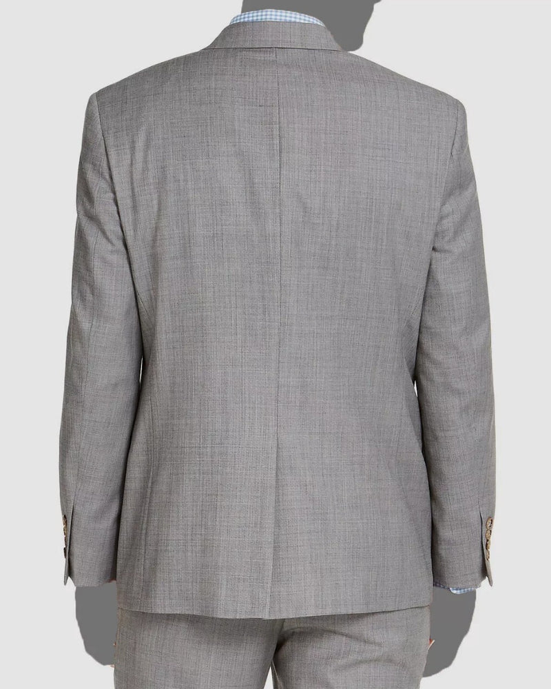Lauren Ralph Lauren Mens Classic Fit Suit Jacket Sport Coat Blazer Light Grey 40