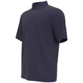PGA TOUR Men's Birdseye Textured Polo Performance Golf Shirt Peacoat NWT